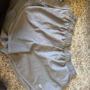 Nike Gray Athletic Shorts for Women